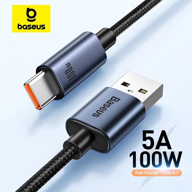 USB-C kabel za hitro polnjenje, podpora 6A 66W