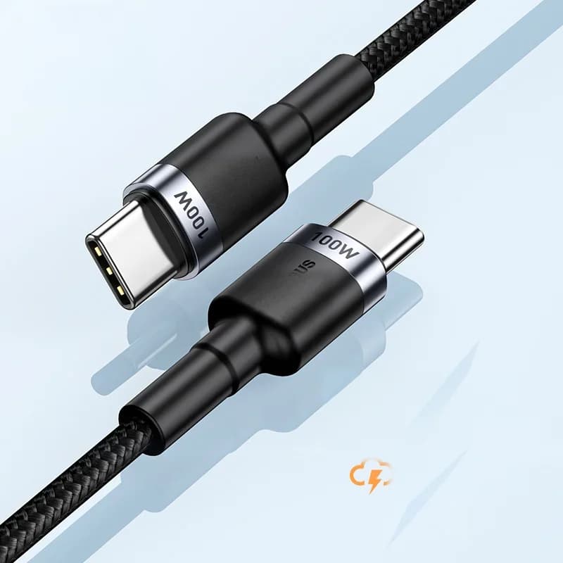 Kabel USB-C na USB-C, hitro polnjenje PD 100W