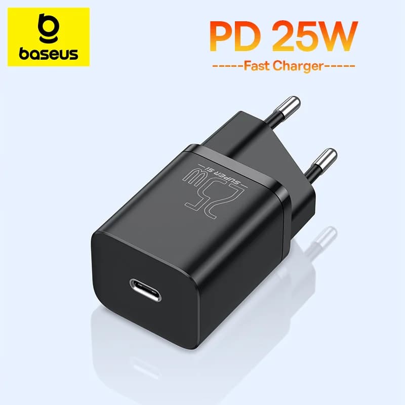Stenski polnilec USB-C 25W PD