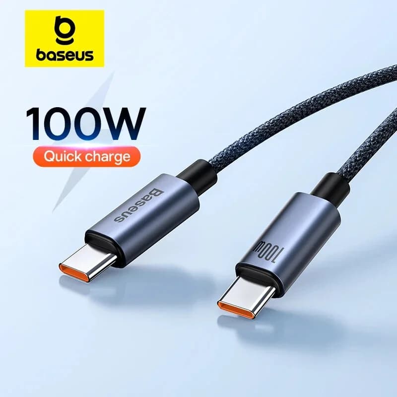 Kabel USB-C na USB-C, hitro polnjenje PD 100 W